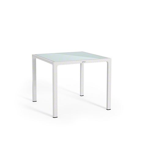 Lechuza záhradný stôl malý, biely 90x90cm HydroFlora Bratislava